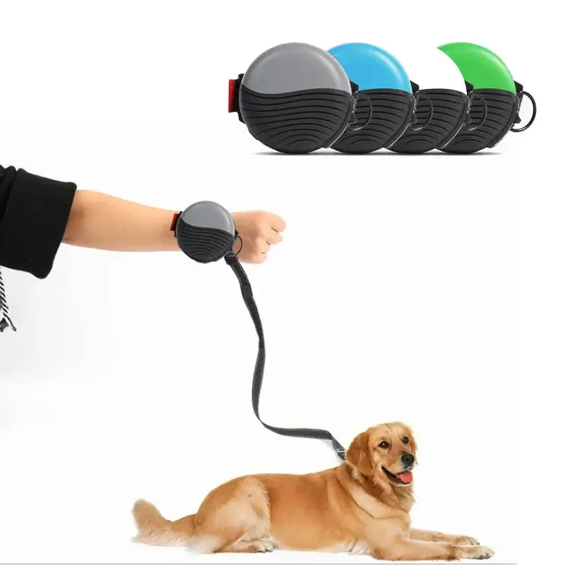 Hands-Free Retractable Dog Leash