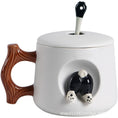Load image into Gallery viewer, Adorable Husky Shiba Ceramic Mug Set for Dog Lovers