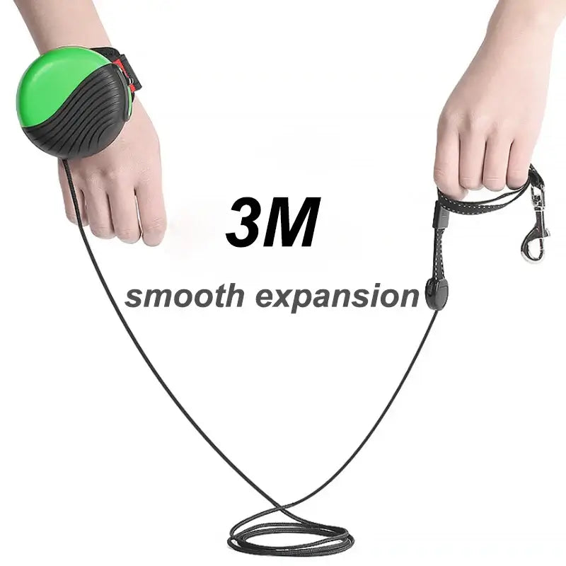 Hands-Free Retractable Dog Leash