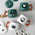 Load image into Gallery viewer, Adorable Husky Shiba Ceramic Mug Set for Dog Lovers