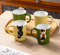 Load image into Gallery viewer, Cartoon cute cat ceramic mugs -Littlepawgive