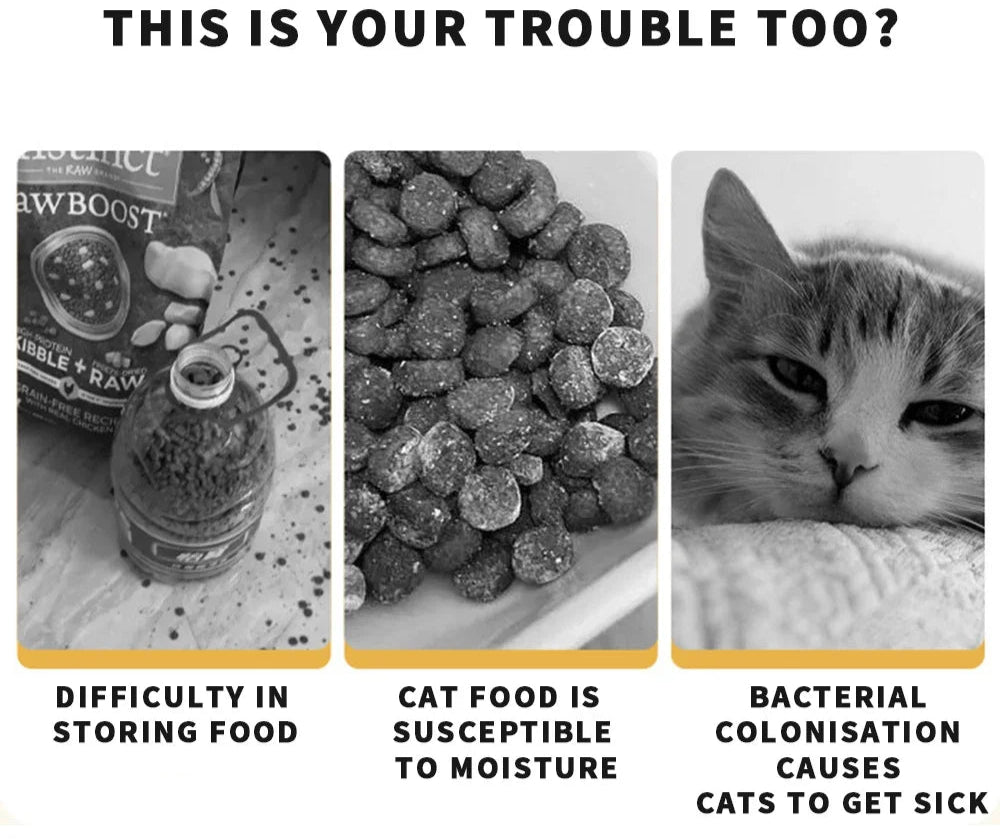 Pet Food Storage: Moisture-Proof & Sealed