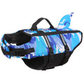 Load image into Gallery viewer, Shark Fin Dog Life Jacket - Camouflage Swim Vest
