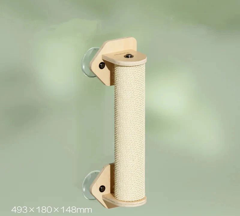 Cat Window Perch with Climbing Steps & Scratching Post