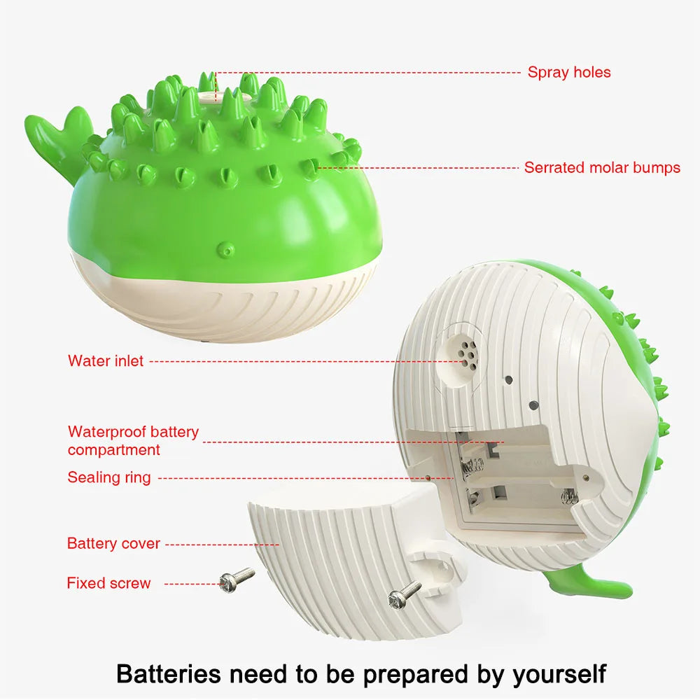 Interactive Floating Water Spray Dog Toy