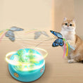 Load image into Gallery viewer, Interactive Cat Toy: Electric Rotating Teaser