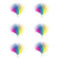 Load image into Gallery viewer, Colorful replacement feathers for interactive kitten toy Whack-A-Mole by LittlePawGive