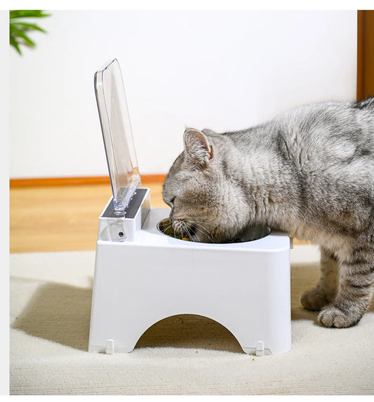 Smart Pet Feeder with Automatic Sensor & Hygienic Cover