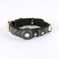 Load image into Gallery viewer, Heavy-Duty Leather Dog Collar with Airtag Holder for Ultimate Pet Safety and Durability