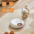 Load image into Gallery viewer, WiFi Smart Pet Feeder with donut shape, designed for wet/dry food, featured with 6-meal portion control and ice packs.