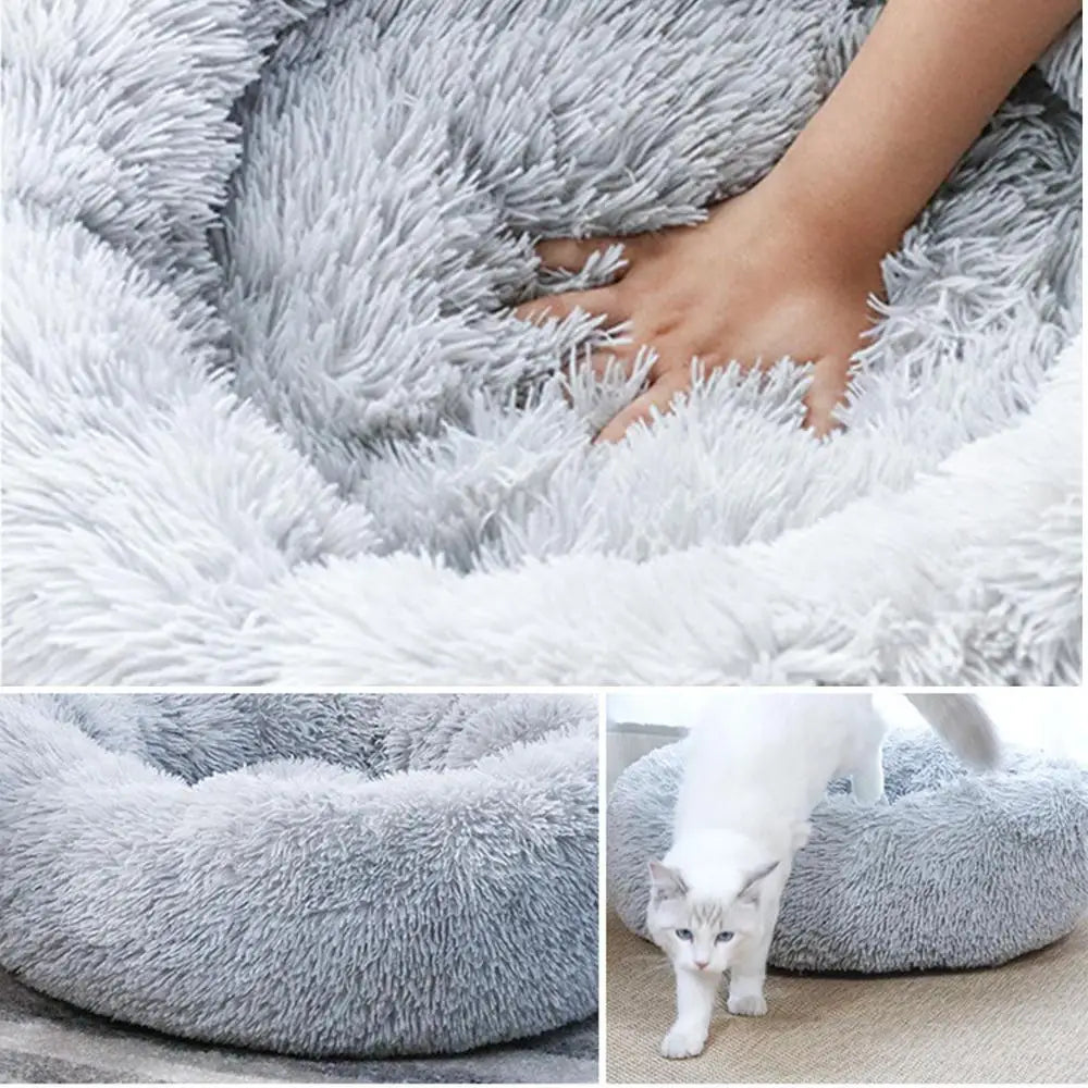 Cozy Calming Pet Bed with USB Heating