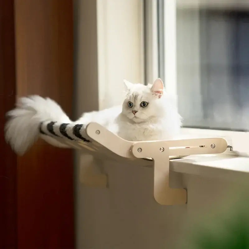 Comfort Cat Window Hammock - Wooden & Washable