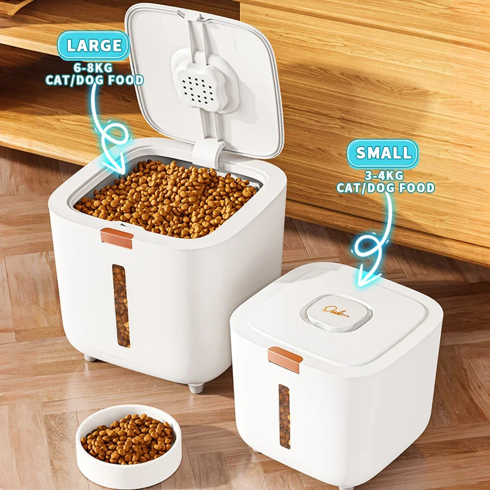 Pet Food Storage: Moisture-Proof & Sealed