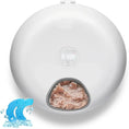 Load image into Gallery viewer, WiFi Smart Pet Feeder with portion control, featuring a sleek design and pet food compartment, ideal for busy pet owners.