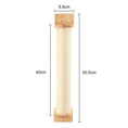 Load image into Gallery viewer, Wall Mounted Solid Wooden Cat Climbing Frame with Sisal Scratching Post Rope Ladder Double Jumping Platform Furniture