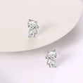 Load image into Gallery viewer, Charming 925 Silver Cat Earrings - Sparkling Elegance