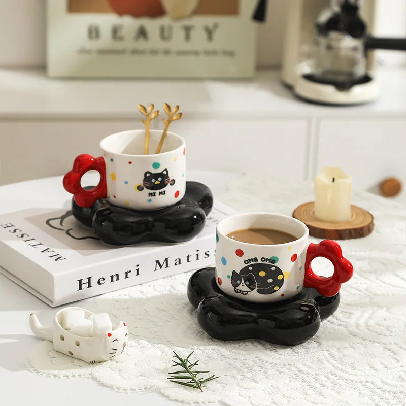 Ceramic Coffee Mug Set - Perfect Gift for Couples