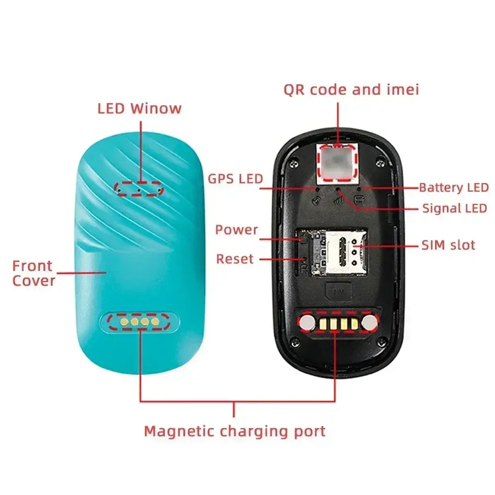 4G GPS Pet Tracker - Waterproof & Real-Time