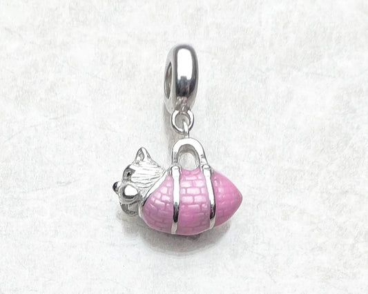 Charming Westie Dog Pendant - 925 Sterling Silver