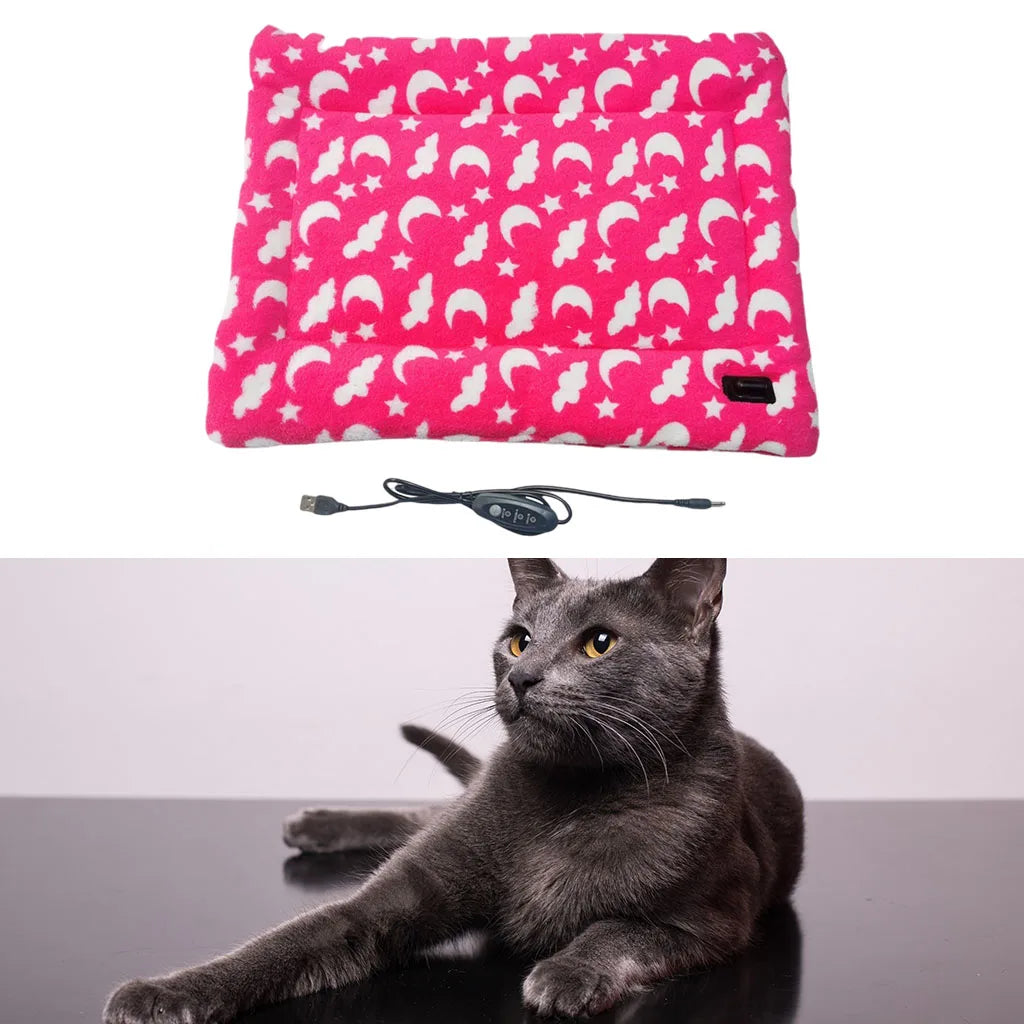 Comfort Heated Pet Pad – Waterproof & Adjustable