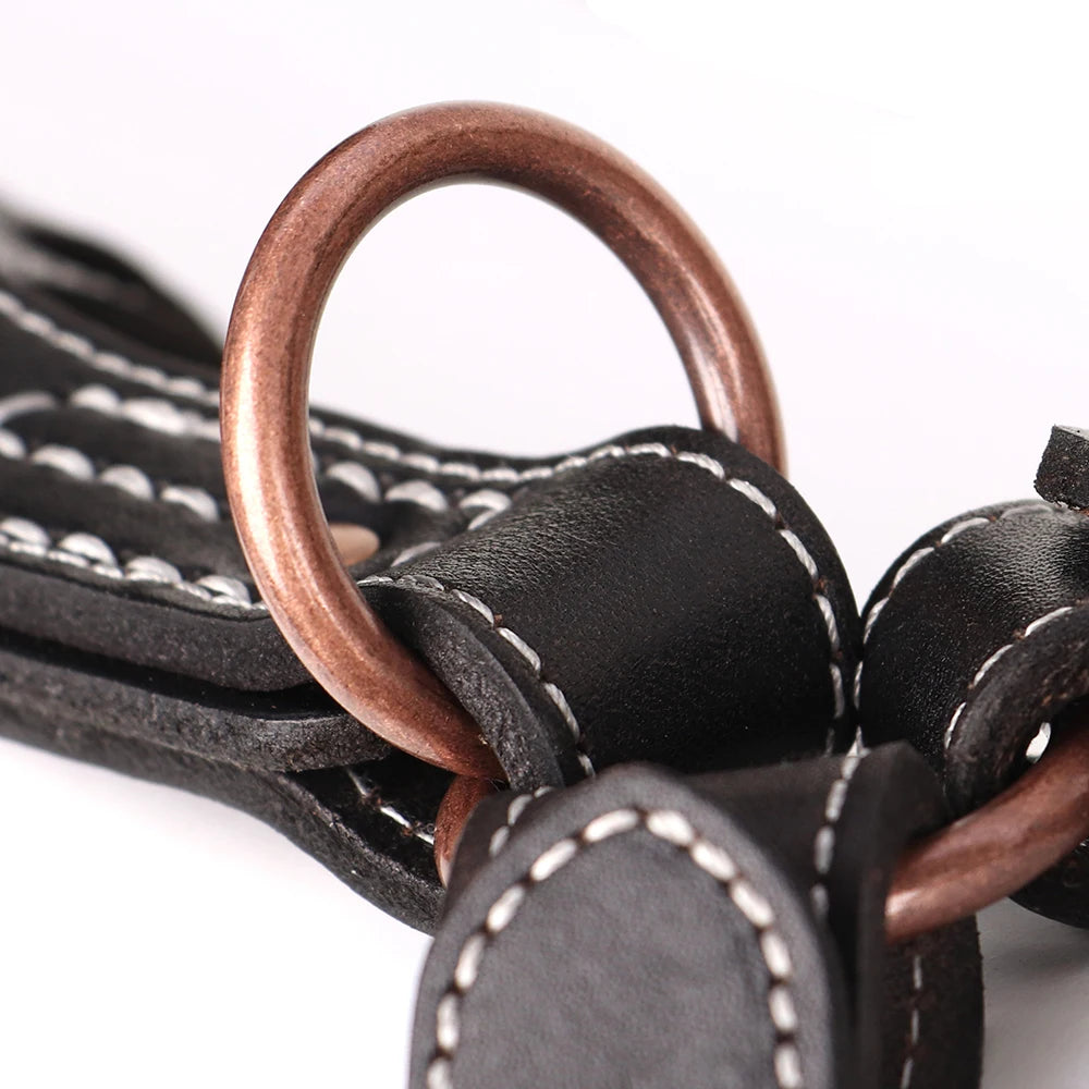 Premium Leather Dog Harness for Medium & Large Breeds