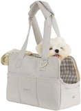 Load image into Gallery viewer, Littlepawgive- Comfort Pet Carrier Bag with small white dog inside for ultimate comfort and safety
