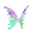 Load image into Gallery viewer, Colorful electric butterfly wings for dogs, light-up and adjustable, perfect for pet cosplay and special occasions.
