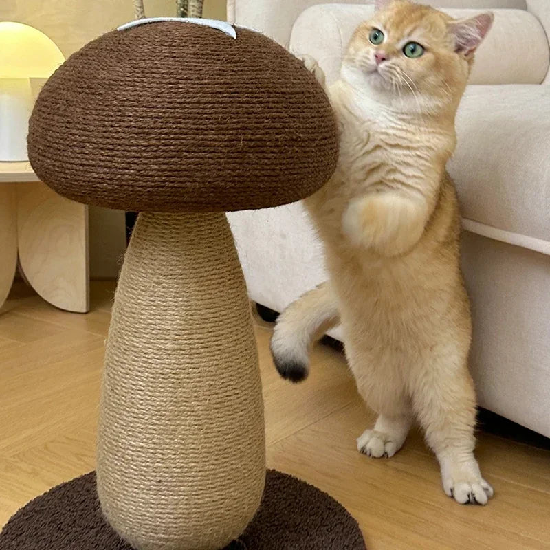 Irresistible Mushroom Cat Scratcher – Ultimate Feline Fun