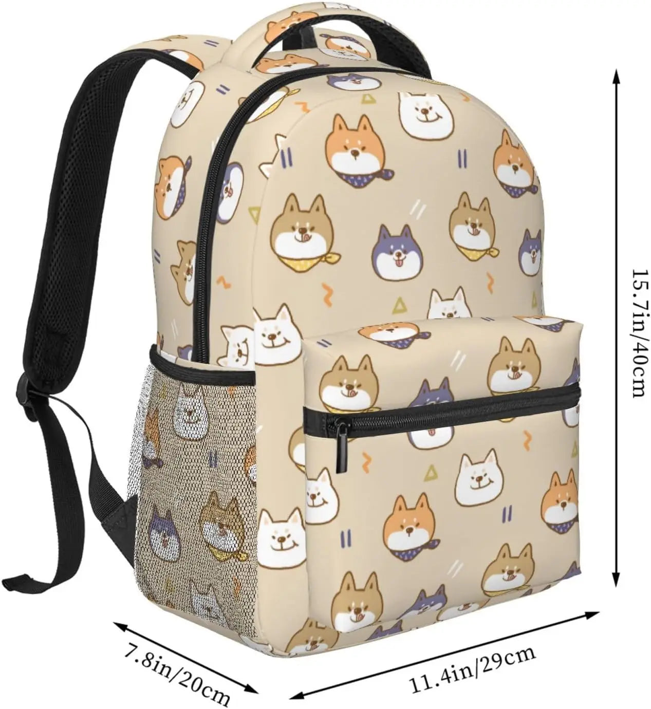 Shiba Inu Lightweight Laptop Backpack