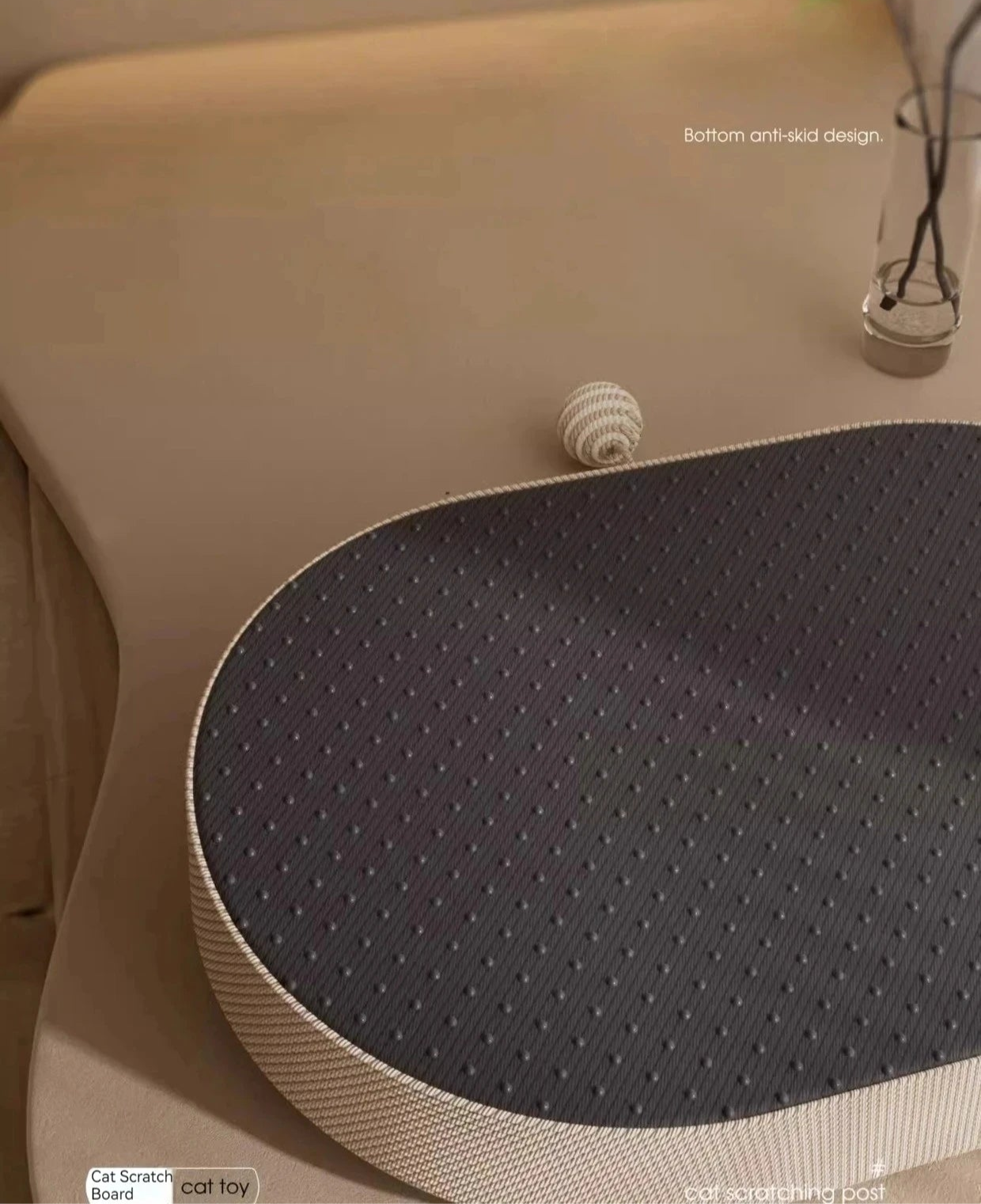 Premium Sisal Cat Scratcher & Cozy Bed