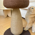 Load image into Gallery viewer, Irresistible Mushroom Cat Scratcher – Ultimate Feline Fun
