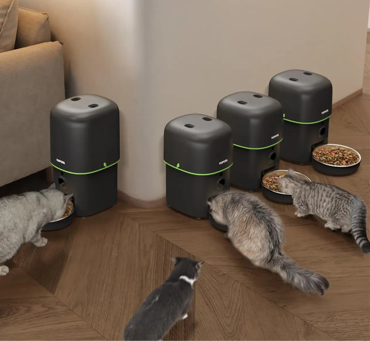 Smart Pet Feeder with HD Camera & App Control