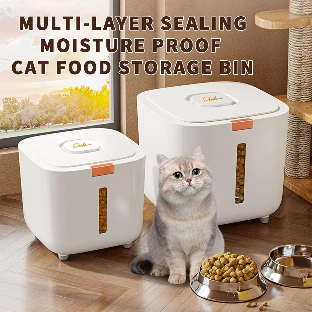 Pet Food Storage: Moisture-Proof & Sealed
