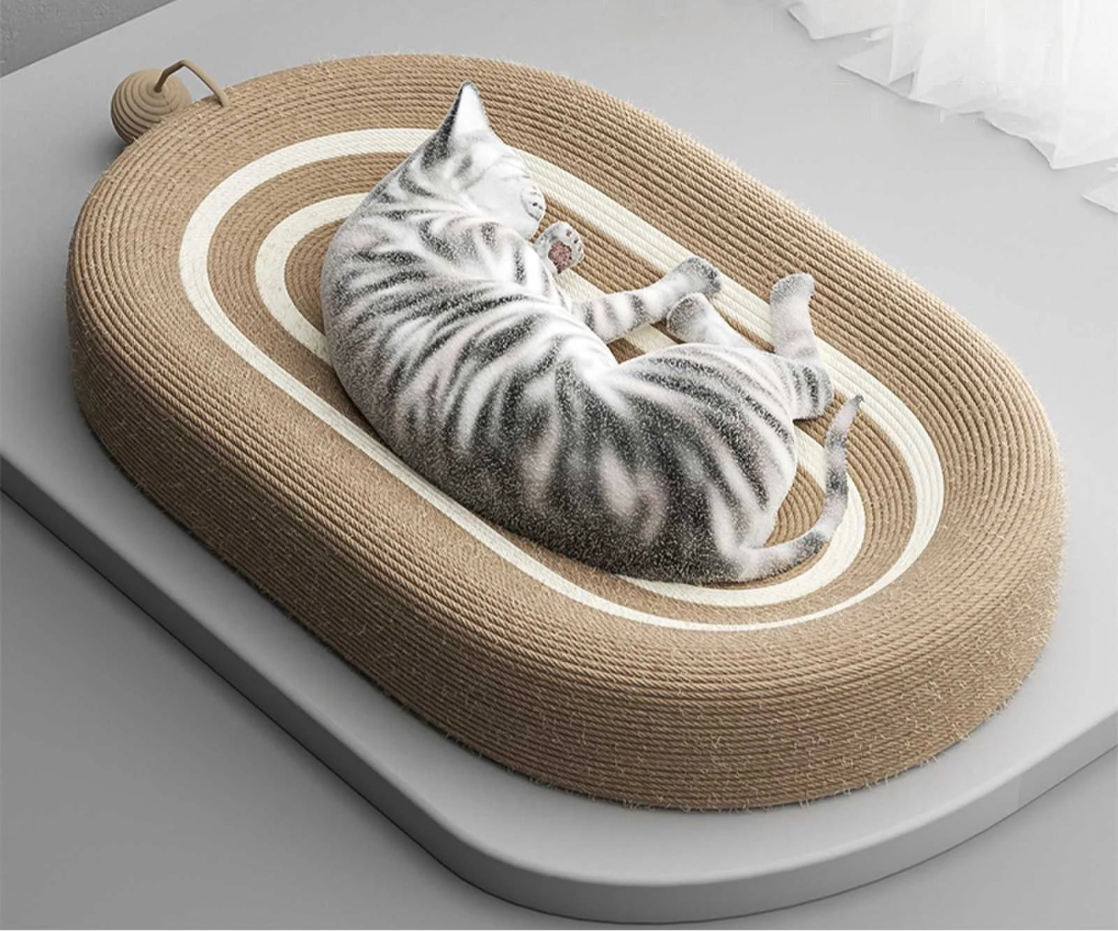 Premium Sisal Cat Scratcher & Cozy Bed