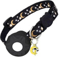 Load image into Gallery viewer, Charming Pet Collar with AirTag Holder & Moon Ornament
