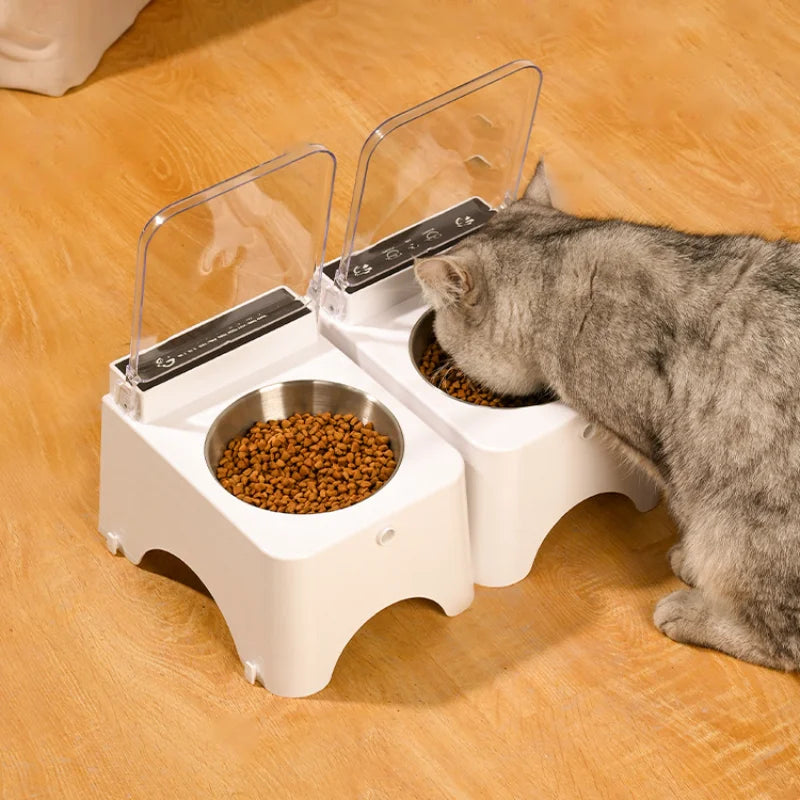 Smart Pet Feeder with Automatic Sensor & Hygienic Cover