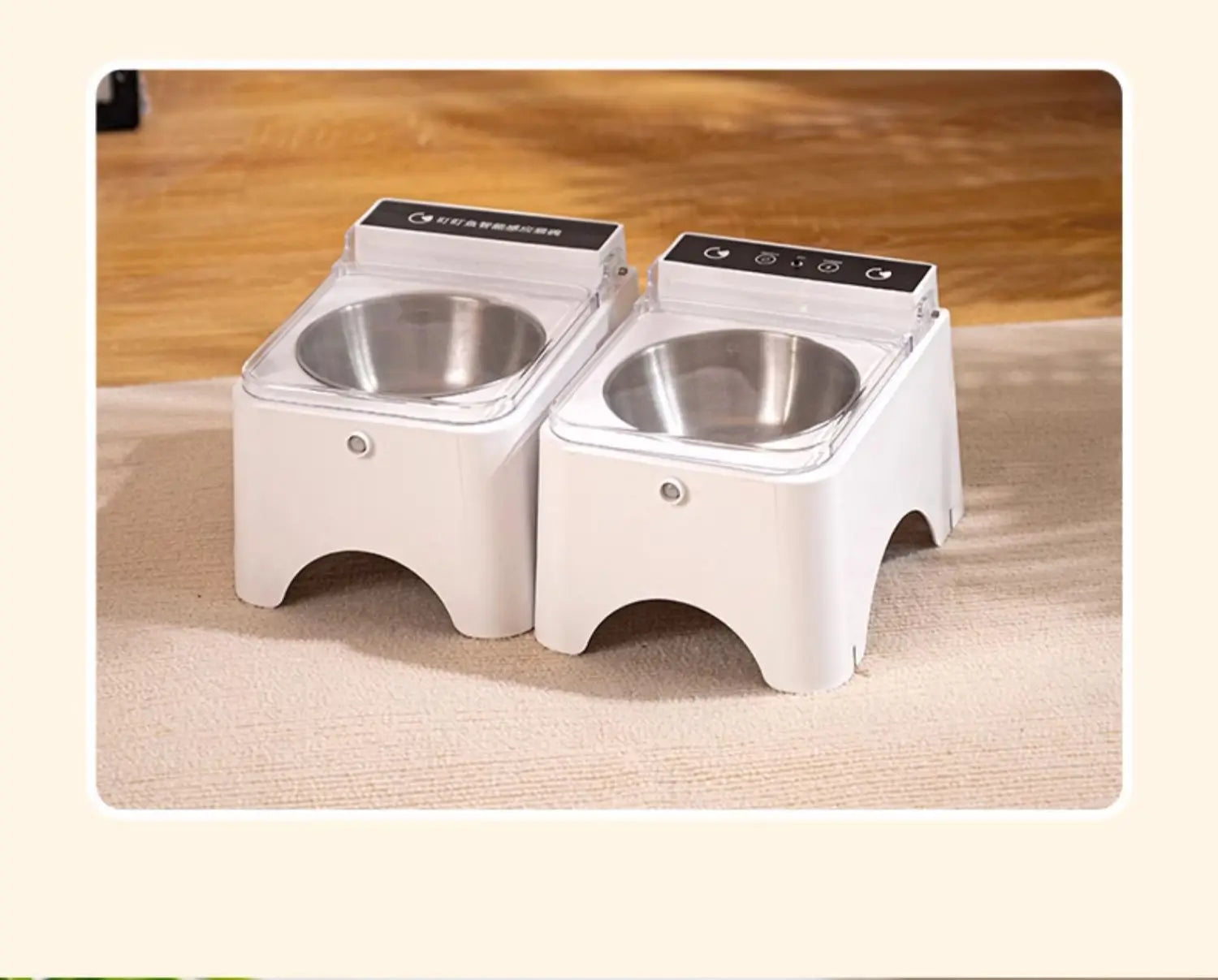 Smart Pet Feeder with Automatic Sensor & Hygienic Cover