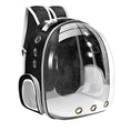 Load image into Gallery viewer, Capsule Bubble Transparent pet carrier backpack for travel - breathable and stylish pet carrier for cats small dogs puppies - littlepawgive

